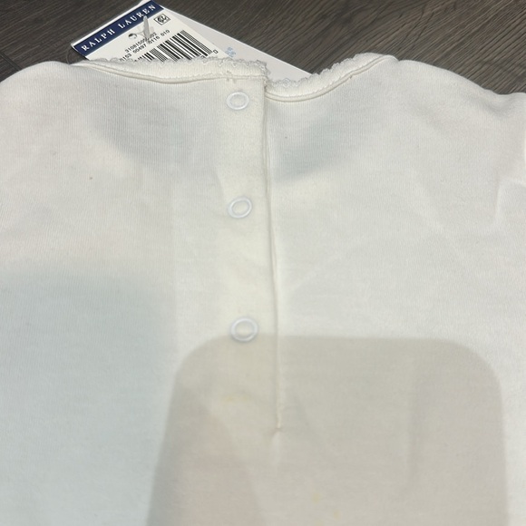 Ralph Lauren White Girls Onesie - 18M - Picture 3 of 4